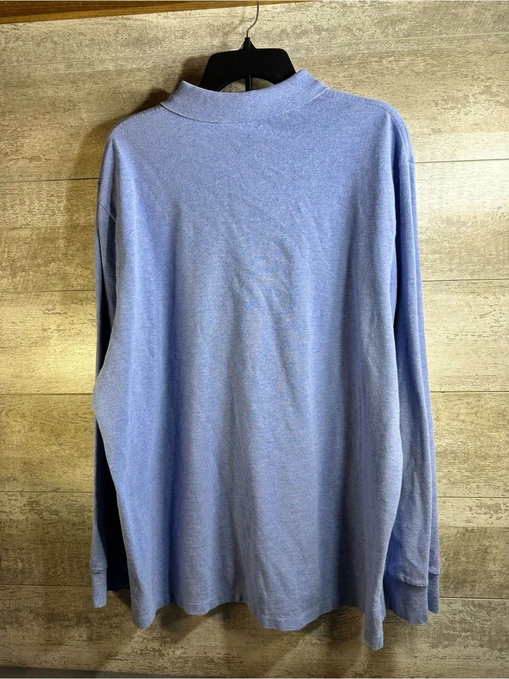 Polo Ralph Lauren Men's Long Sleeve Classic Fit Polo Shirt Blue XL/TG